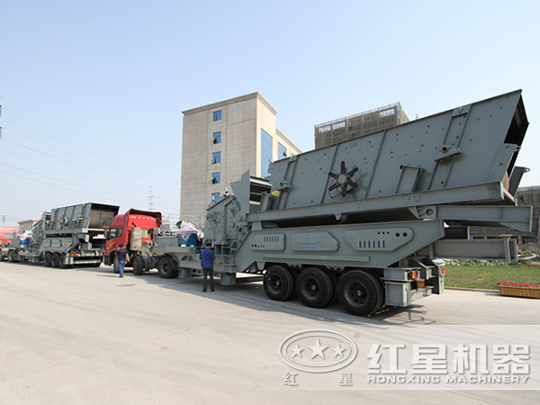 河卵石移动破碎站厂家 河卵石移动破碎站厂家