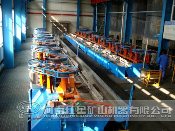 浮选工艺流程现场 浮选工艺流程现场