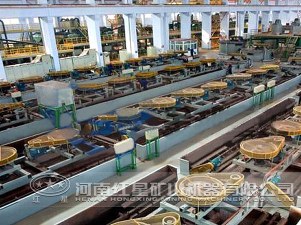 铜炉渣选矿工艺现场 铜炉渣选矿工艺现场