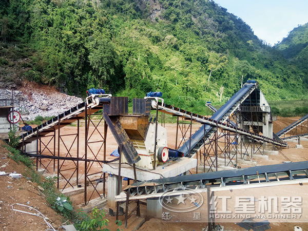 花岗岩石料生产线 花岗岩石料生产线