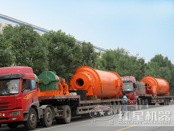球磨机发货现场 球磨机发货现场