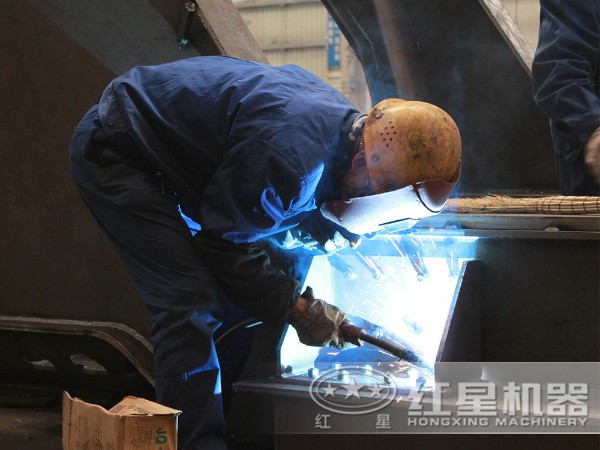 重晶石加工设备生产车间 重晶石加工设备生产车间