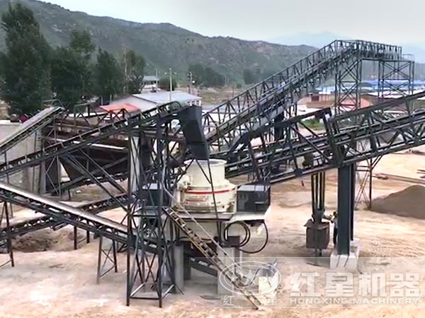 1250型制沙生产线现场 1250型制沙生产线现场