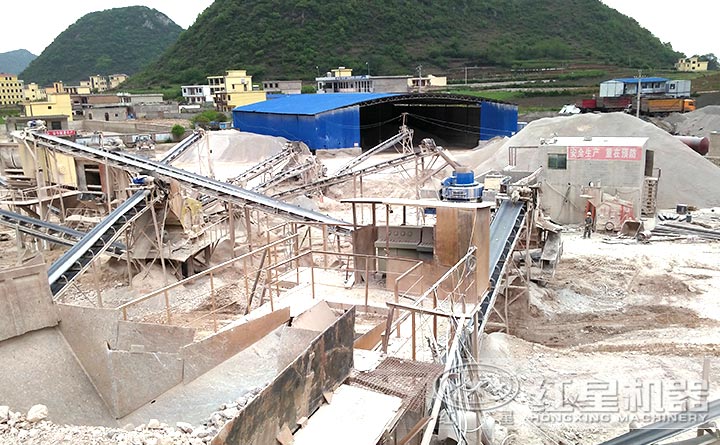 固定制砂现场 固定制砂现场