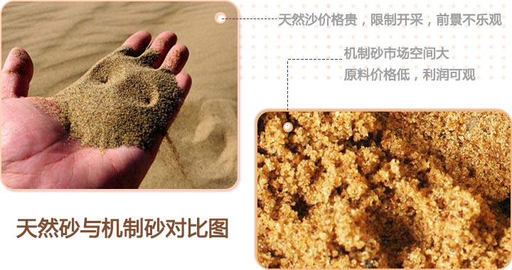 天然沙与机制沙对比图 天然沙与机制沙对比图