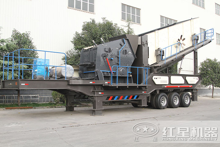 移动式建筑垃圾粉碎设备 移动式建筑垃圾粉碎设备