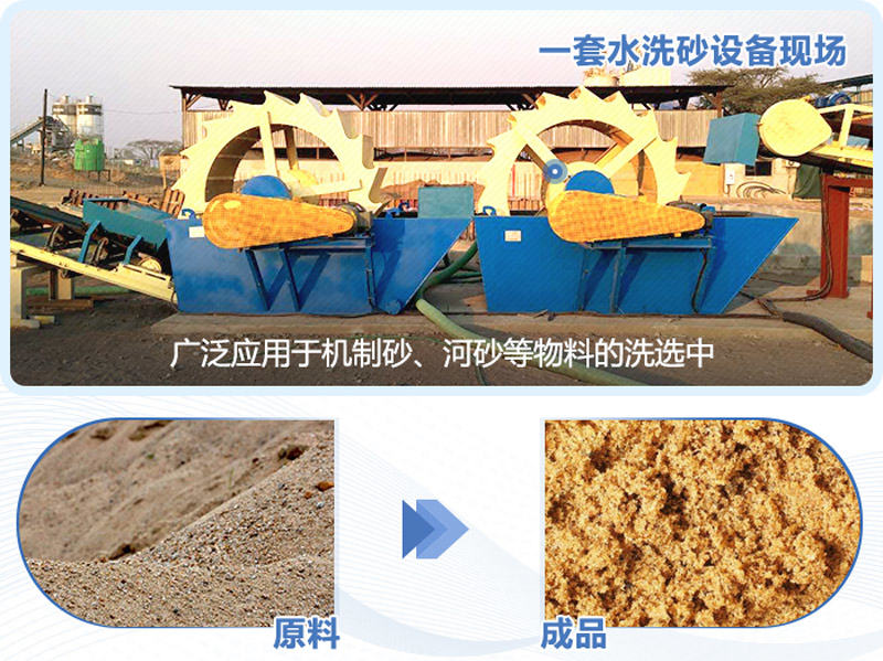 红星水洗砂设备现场 红星水洗砂设备现场