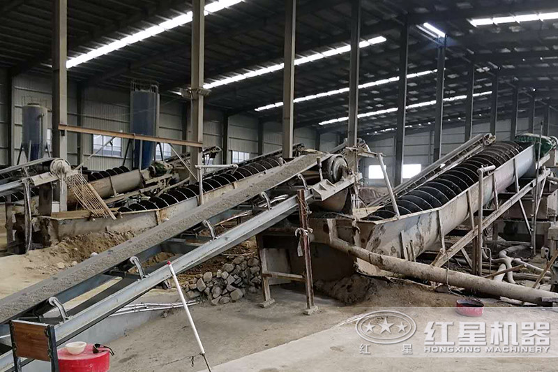 蛟龙洗砂机客户现场 蛟龙洗砂机客户现场