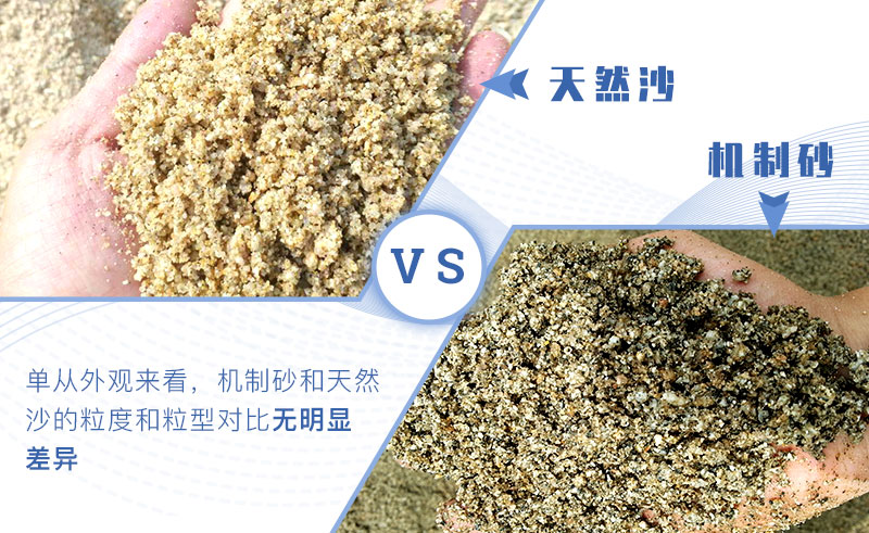 天然砂与机制砂 天然砂与机制砂